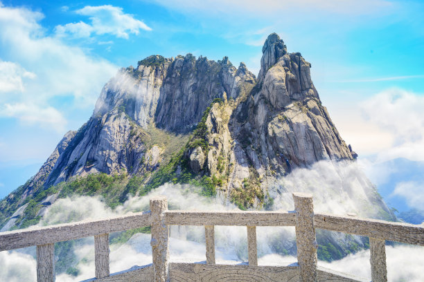 黄山素材图片