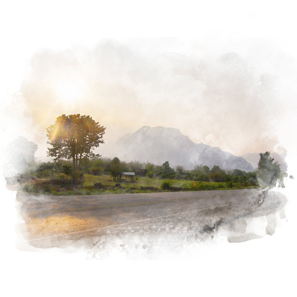 乡间小路图片下载