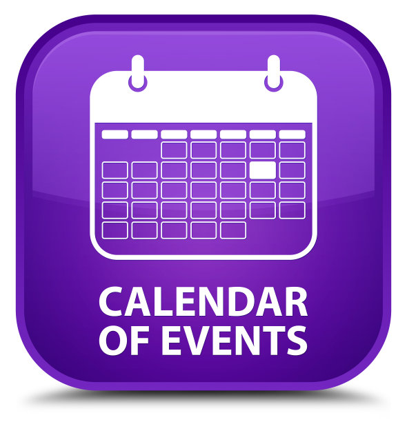 活动日历专用紫色方框按钮图片下载