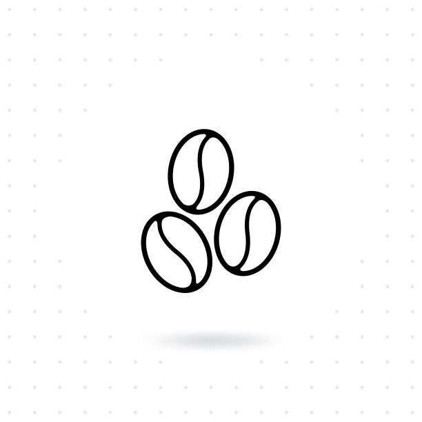 咖啡豆的图标图片下载