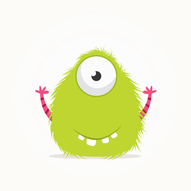 怪物插图图片下载