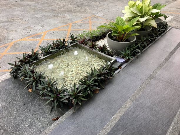 装饰楼梯，办公大楼。图片下载