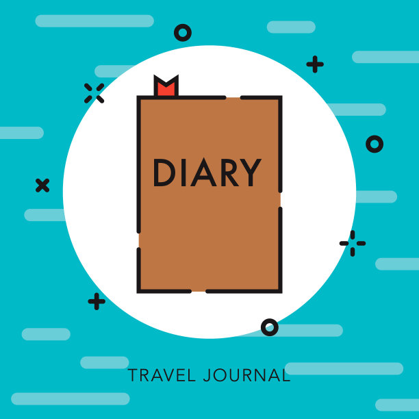 杂志开放大纲旅游图标图片下载