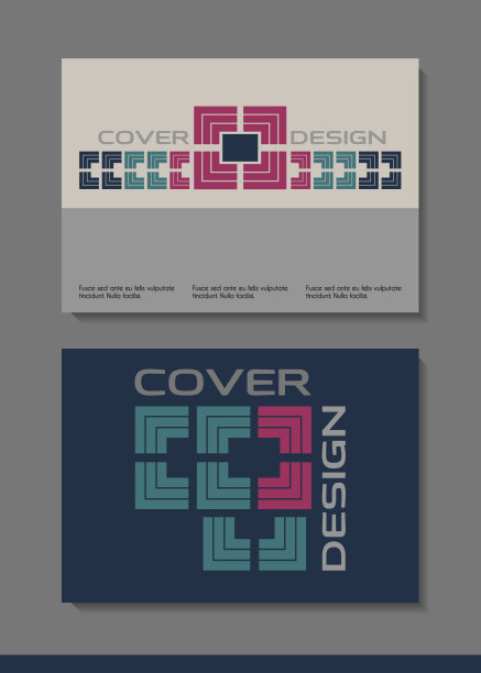 矢量极简封面设计。图片下载