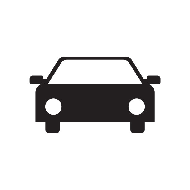 黑色汽车图标图片下载