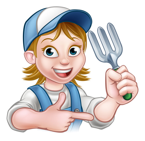 女园丁卡通人物图片下载