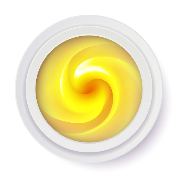 向量金色奶油背景图片下载