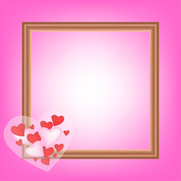 粉彩背景上的心。图片下载