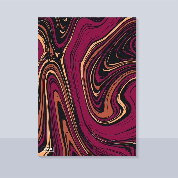 具有抽象形状的抽象海报。大理石形状的海报图片下载