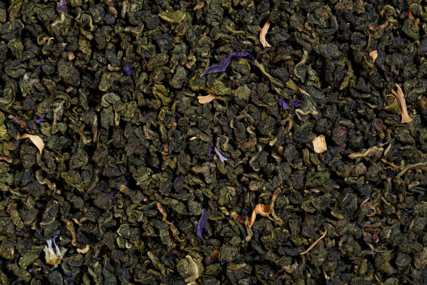 铁观音乌龙茶具有梅子和玫瑰的香气图片下载