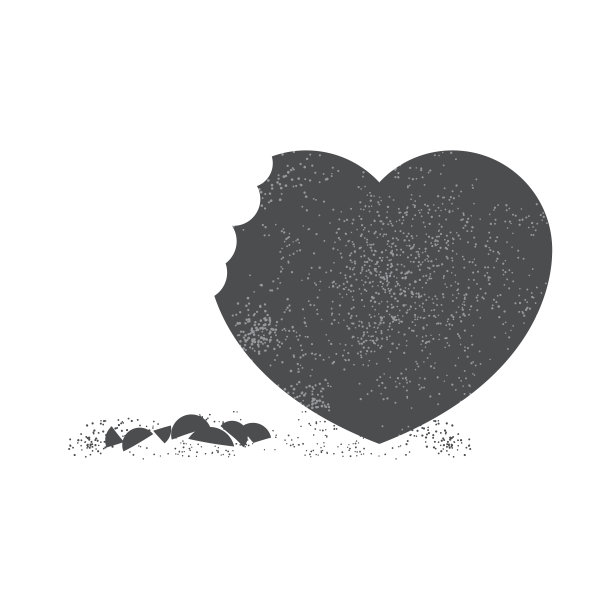 咬伤的心图片下载