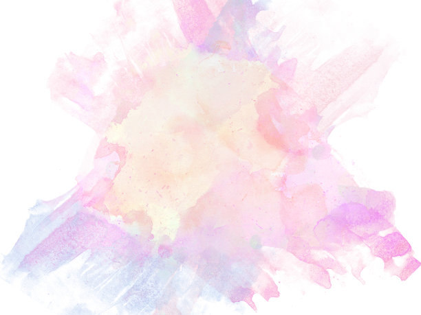 抽象美丽的彩色水彩画背景，彩色笔刷背景。图片下载