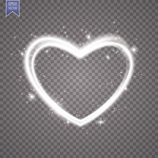 矢量插图ard情人节快乐。爱的心。背景与心。网页图形，横幅，广告，贴纸，标签，商业模板。背景是彩色的图片下载