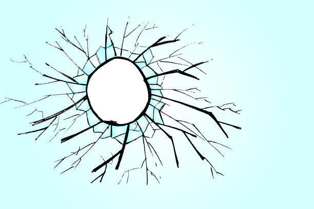 手绘草图，裂缝效果背景图片下载