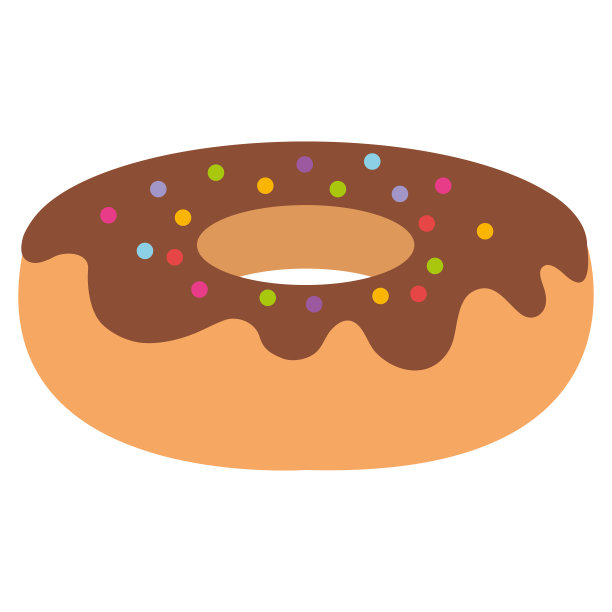 美味的甜甜圈图标图片下载