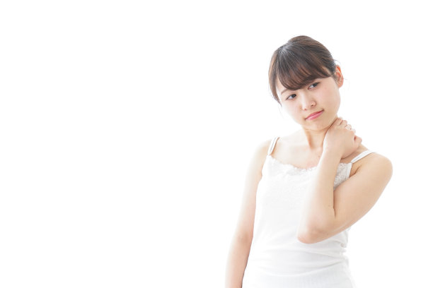 女性肩膀不适图片下载