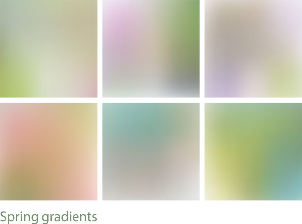 春天梯度设置图片下载