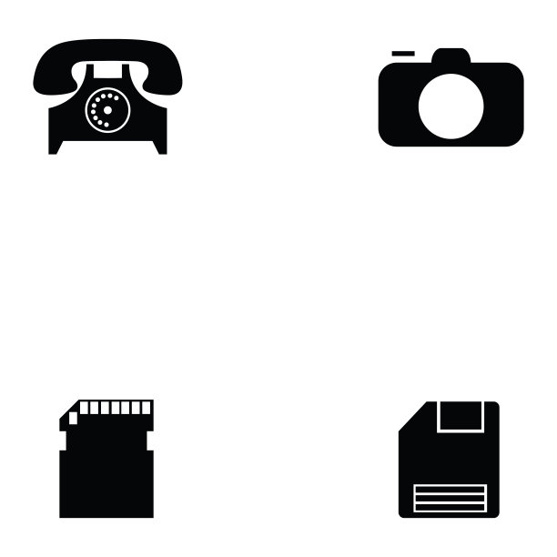 旧技术图标集图片下载