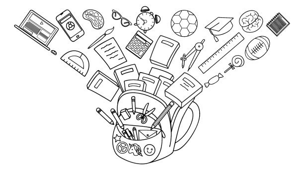 回到学校图片下载