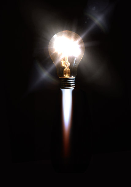 想法灯泡图片下载