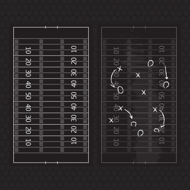 足球或足球比赛策略计划孤立在黑板上机智图片下载