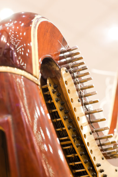 详细的竖琴图片下载