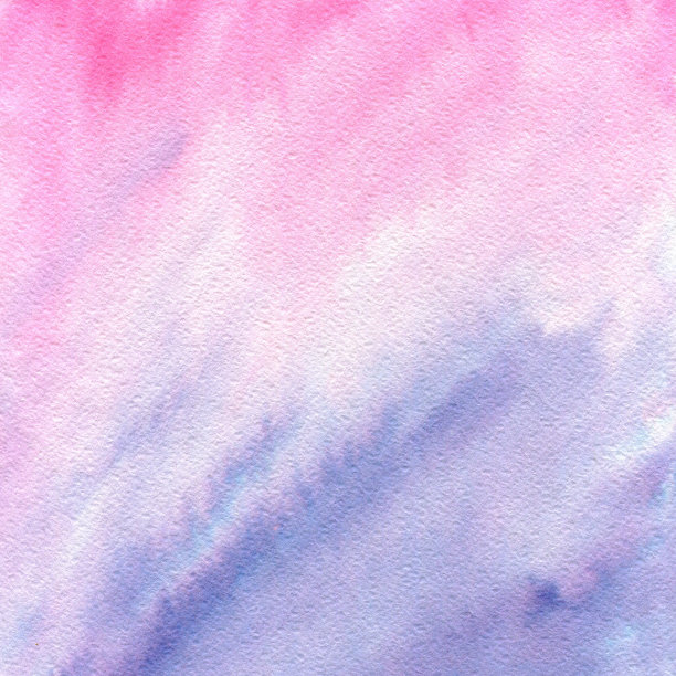 玫瑰石英粉色水彩抽象渐变背景素材图片