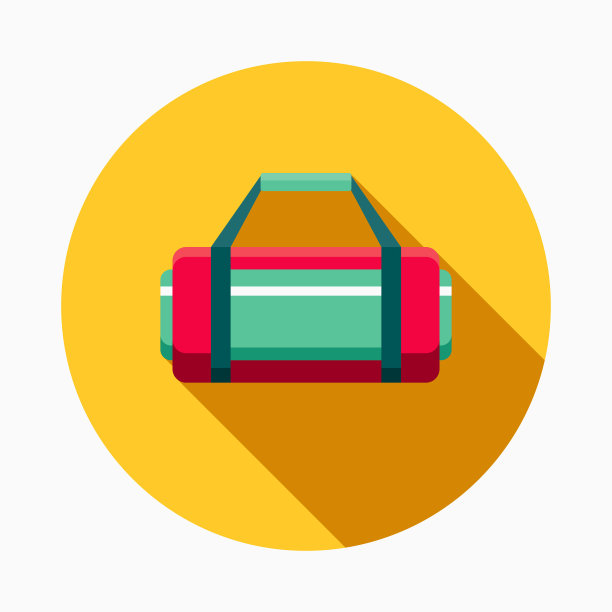 健身袋平面设计健身和运动图标图片下载