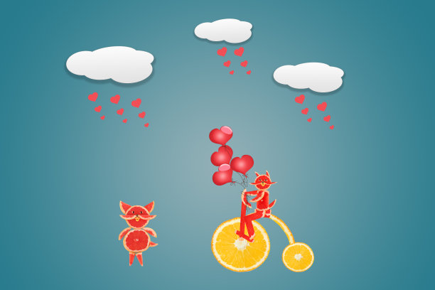 创意情人节概念照片。心形象征着爱情或约会。情人节。图片下载