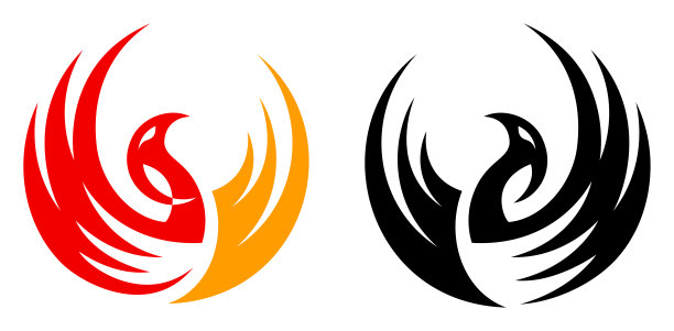 程式化的凤凰图片下载