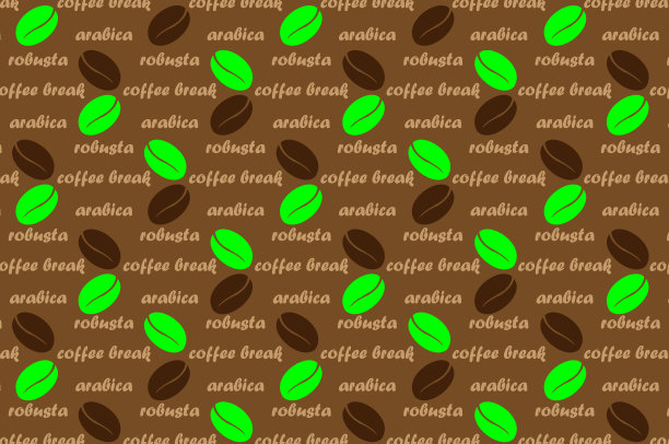 咖啡矢量模式图片下载