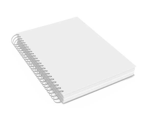 空白笔记本孤立图片下载