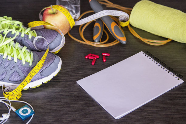 健康，运动和饮食概念/色调照片图片下载