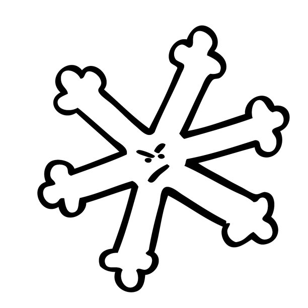 愤怒的雪花图片下载