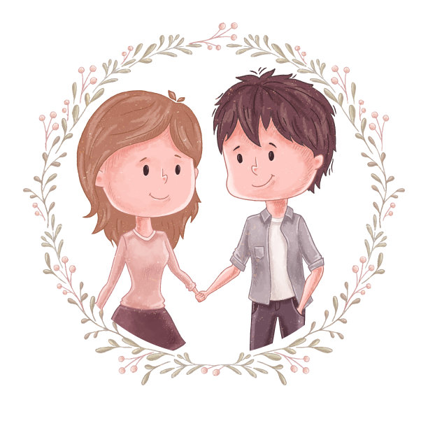 男人牵着女人的手图片下载