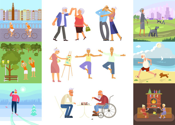 退休的老年人高级图片下载