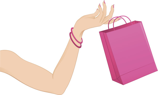 女性购物图片下载