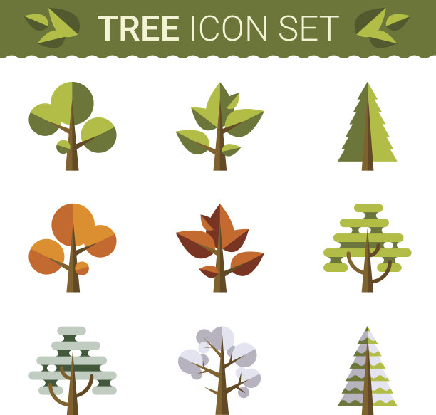 套不同的树、石、草。游戏中的精灵图片下载