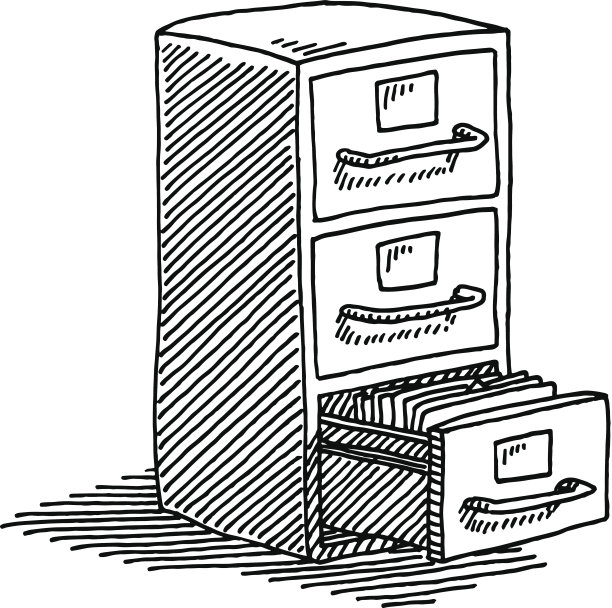 文件柜画图片下载