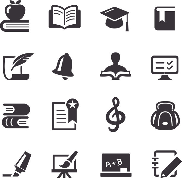 教育图标集-极致系列图片下载