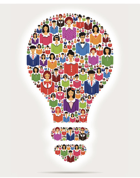 人灯泡图片下载