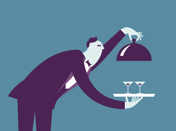 服务员图片下载