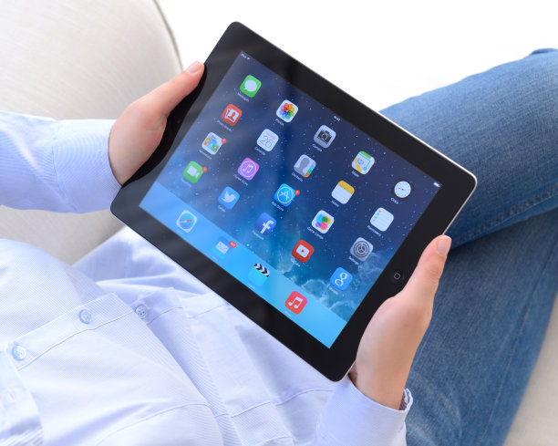 使用苹果iPad平板电脑图片下载