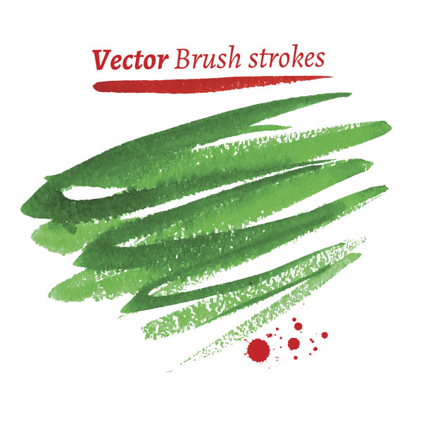 手绘水彩笔触。图片下载