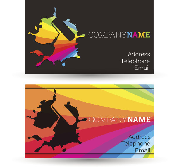 名片绘画图片下载