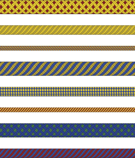 彩色的绳子集合图片下载