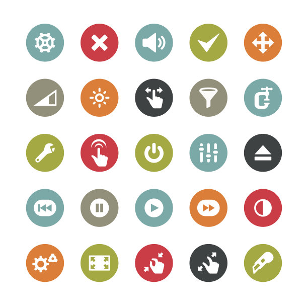 控制面板工具图标/ Ringico系列图片下载