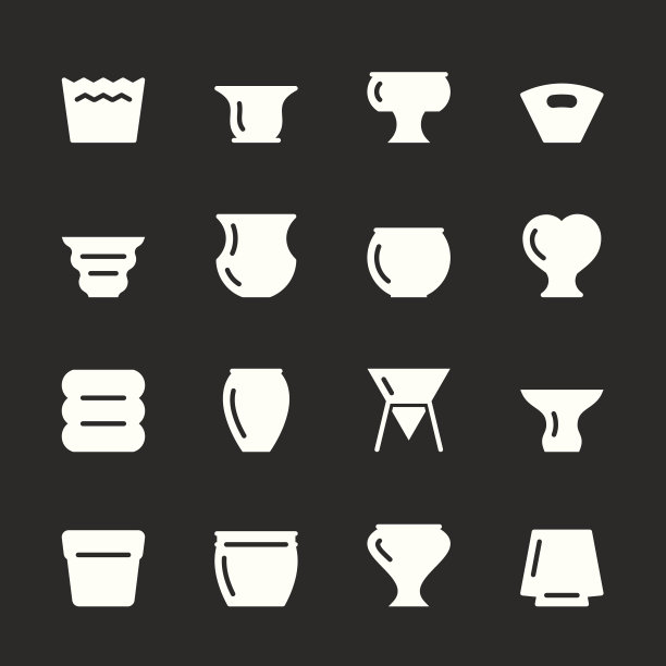 锅图标-白色系列图片下载