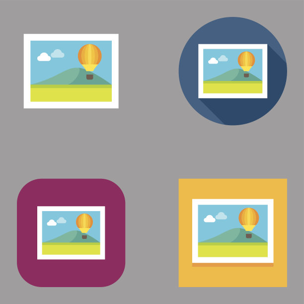 平面照片图标|卡拉福系列图片下载