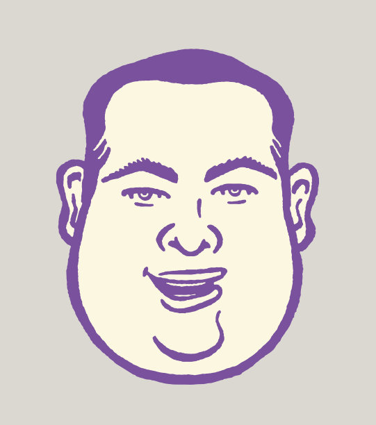 胖男人的脸图片下载
